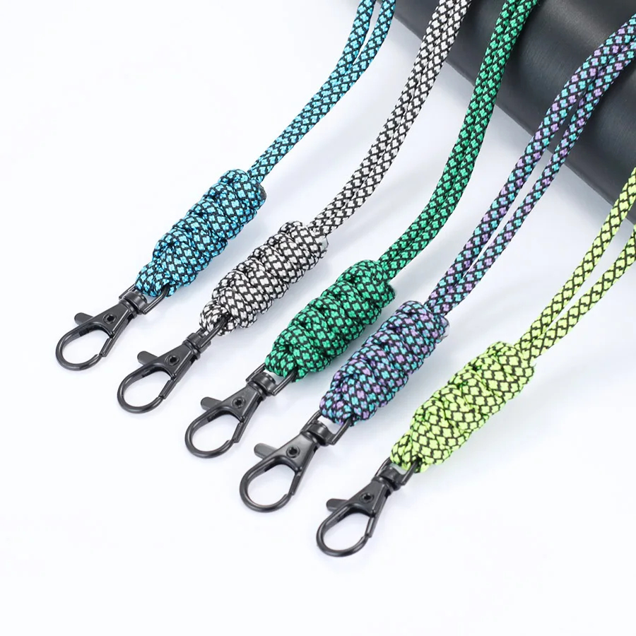 Paracord Keychain Lanyard for Mobile Phone and Student Card