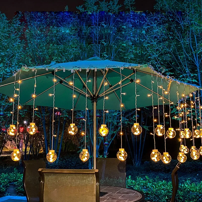 ライト・ランタン NATAL DESIGN 38-KT SOTE ver.AUROLA Led Solar Light Outdoor Waterproof Fairy Garland Votive