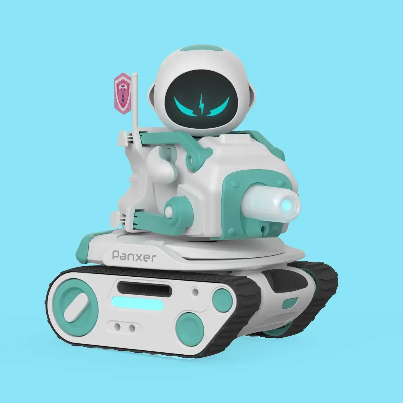 Panxer Vehicle Crafted Eilik Robot Parts Rich Sound Effects Complete Battle Game System Remote Control Robot Child Gifts
