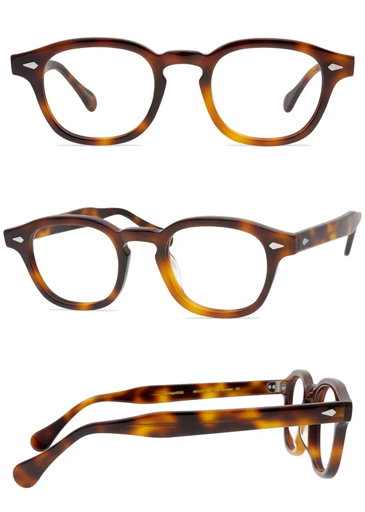 

Belight Optical 49mm LEMTOSH Men Women Italy Acetate Square Retro Vintage Prescription Eyeglasses Spectacle Frame Eyewear