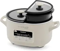 Pot MultiMeal Multicooker and Programmable Slow Cooker with Bake Function, Oat Milk 1