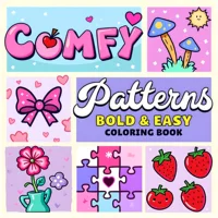 Bold-easy Patterns Coloring Book for Adults Cute Drawing Book Perfect Gift for Party and Birthday 1