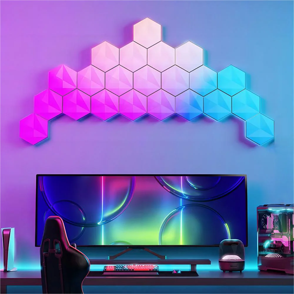 Lampe Murale Hexalite RGB-IC | Lumière Ambiante DIY Connectée 1
