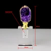 Natural Agate Essential Oil Bottle 3ML Decorative Bottle Refillable Crystal Perfume Bottle Wedding Anniversary Gifts 6