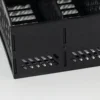 Modern Minimalist Gray Plastic Desktop Organizer - Multi-Purpose File and Magazine Storage Rack for Office Supplies Display 5