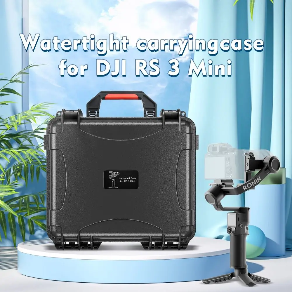 

Handheld Accessories Portable Explosion-proof Hard Shell Case Storage Box Suitcase For DJI RS 3 Mini