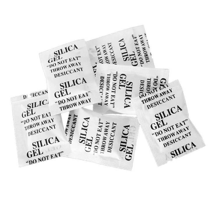 10/20/50 Pack 2g Silica Gel Sachets Desiccant Damp Kitchen Room Living Moisture Dehumidifier Accessories Absorber Bag Non-Toxic