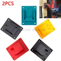 2pcs Electric Tool Holder Mount Storage Rack For Makita Dewalt Milwaukee Wall Mount Machine Tool Bracket Base Fixing Device