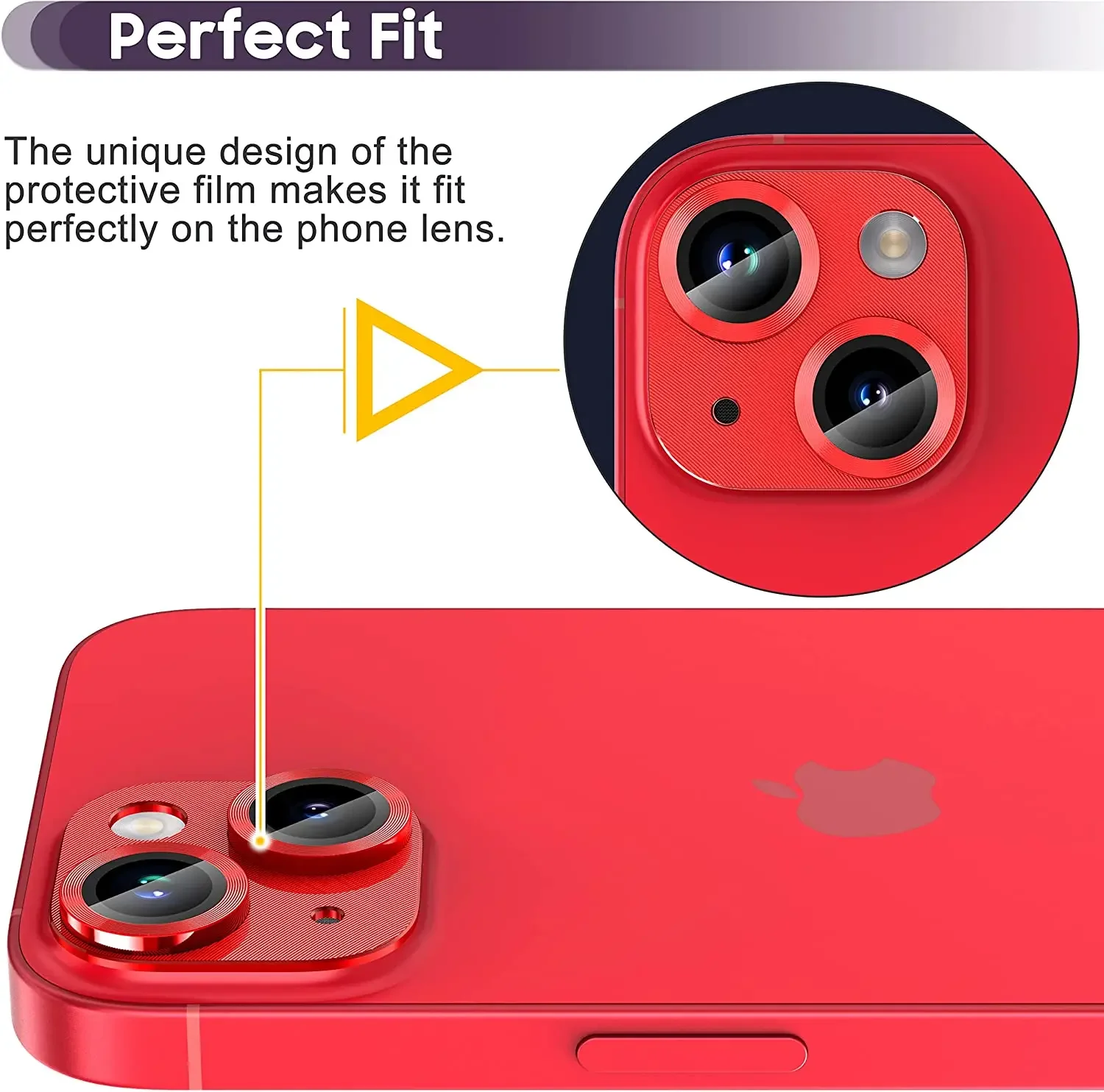 Premium Tempered Glass Metal Camera Lens Protector - Enhanced Protection Accessory