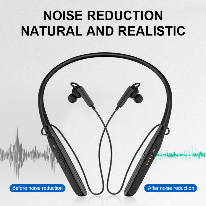 FEIE CH-302 Bluetooth Hearing Aid Rechargeable Neckband Hearing Aids Phone APP Touch Control Fitting Deafness Sound Amplifier 5