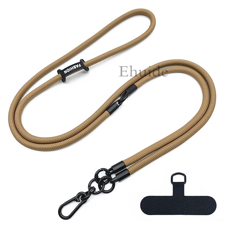 150CM Adjustable Mobile Phone Strap Outdoor Anti-lost Crossbody Cord Lanyard Neck Rope Patch Cellphone Hanging Travel Strap