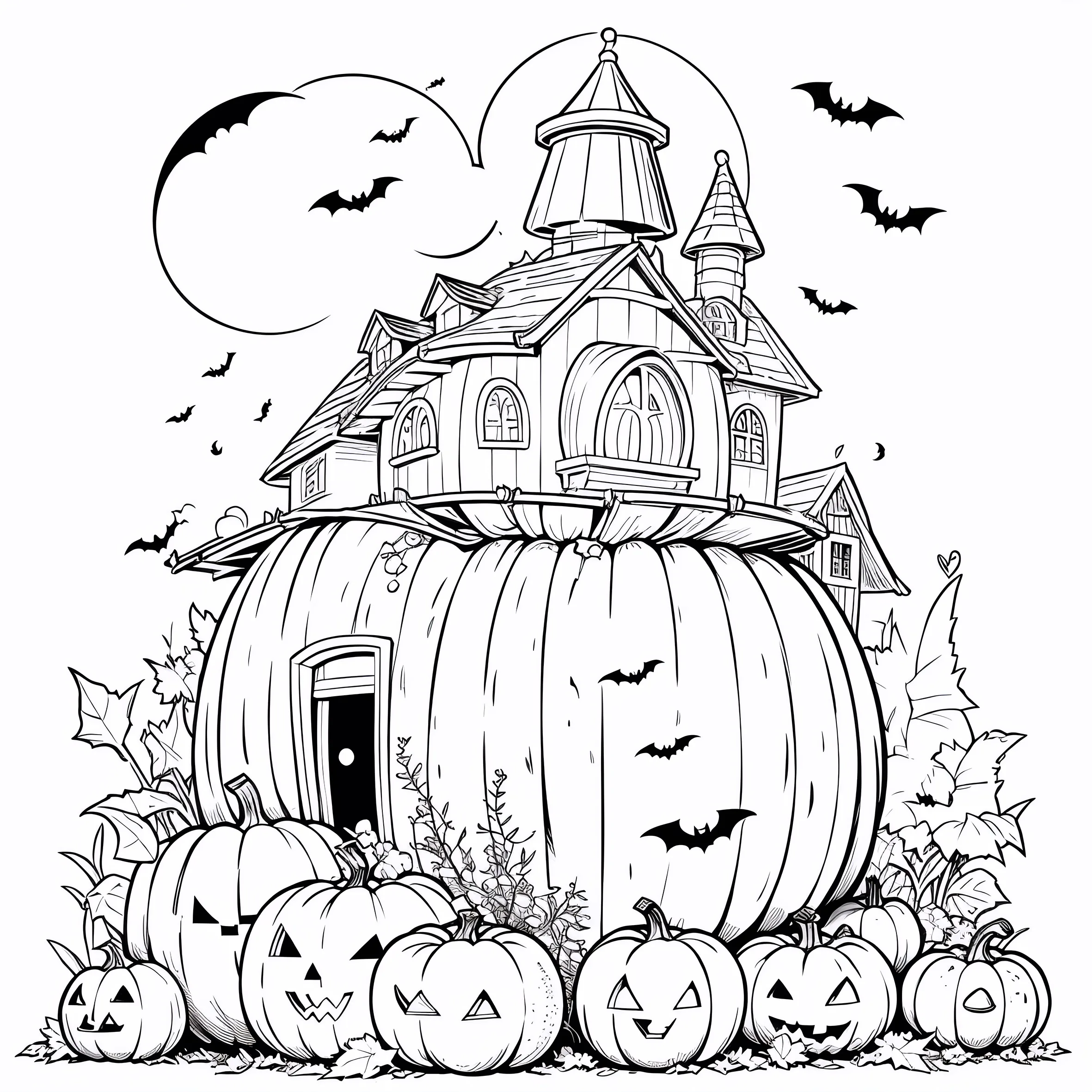 1pc Halloween Coloring Book 20 Page Adult Gift For Birthday Party Relieve Stress Kill Time Graffiti Painting Drawing Art Book ﻿ 3