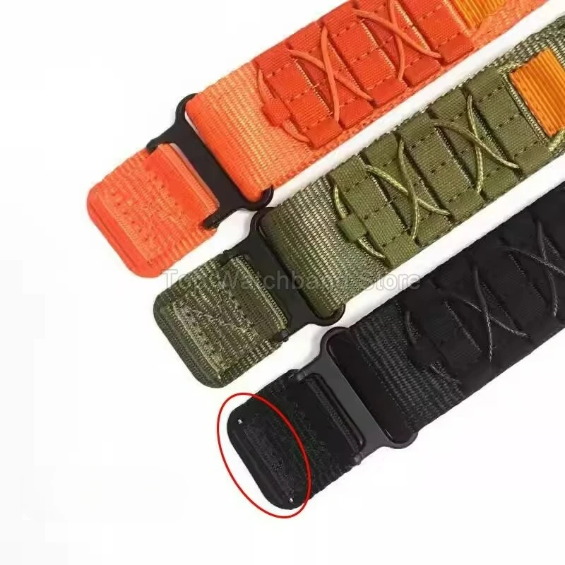 COROS Outdoor Adventure Sweatproof Breathable Nylon Watch Strap with Velcro Quick Release