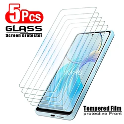 5 - Pack Premium Tempered Glass Screen Protectors - Enhanced HD Clarity and Protection for V20 2021 (Transparent)