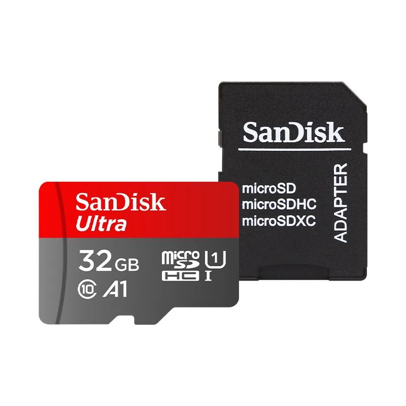 כרטיס זיכרון SanDisk Ultra microSD Flash TF מקורי C10 A1 256GB 128GB 64GB 32GB כרטיס Micro SD עבור טלפון טאבלט מחשבים ניידים