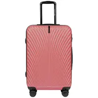 Wings SWAN - Ensemble de 4 valises rose sale, ensemble de voyage sur roulettes, valises rigides roses (cabine, moyenne, grande, XL) 3
