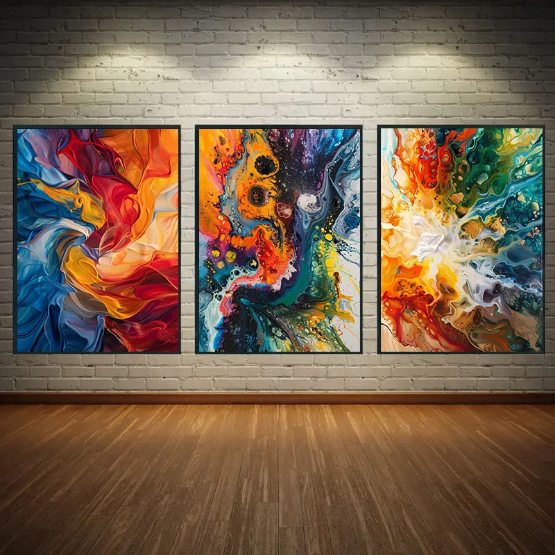 

Canvas Painting Decoration Pictures Room Wall Stickers Decoration Home 1Pcs Decorative Paintings Noble Colorful Art Decor Poster
