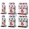 Slush machine 36L Commercial Three-cylinder Stainless Steel Milk Tea Juice Smoothie Refrigerated Temperature Control Adjustable 6
