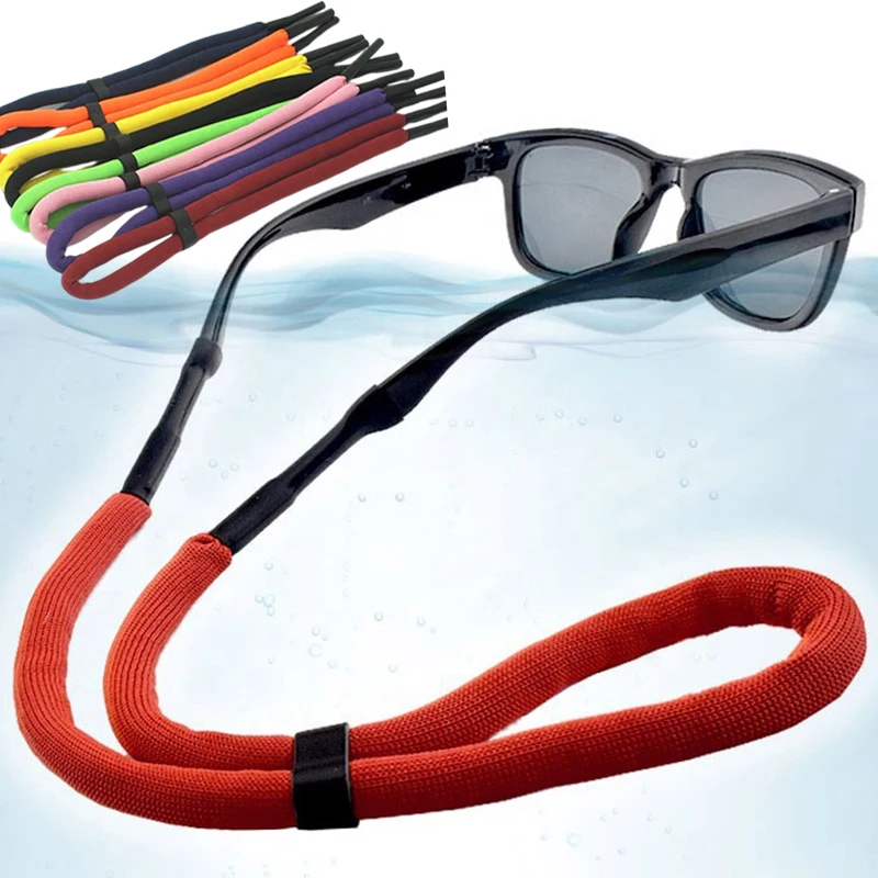 Floating Foam Chain Eyeglasses Straps Solid Sport Glasses Cord Eyewear