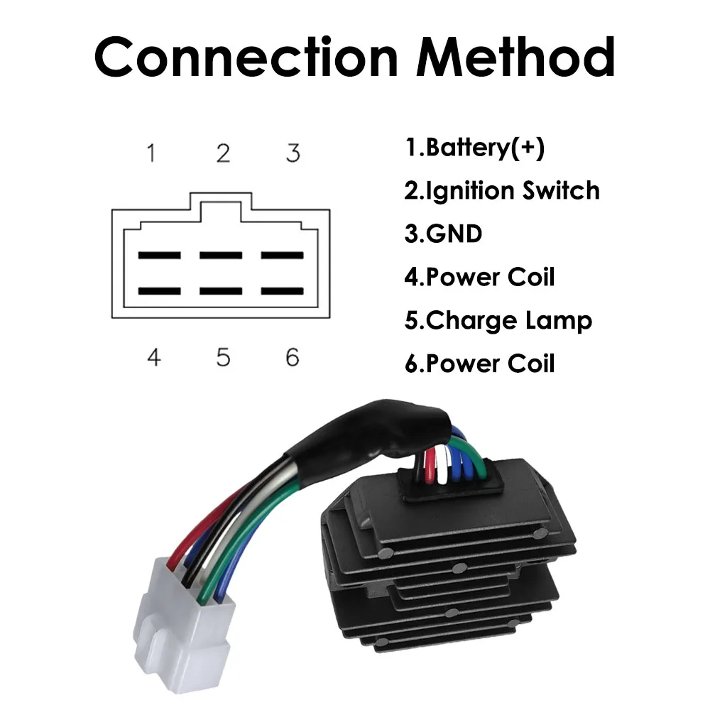 JEM&JULES Voltage Regulator Rectifier For Kawasaki John Deere - Foto 7