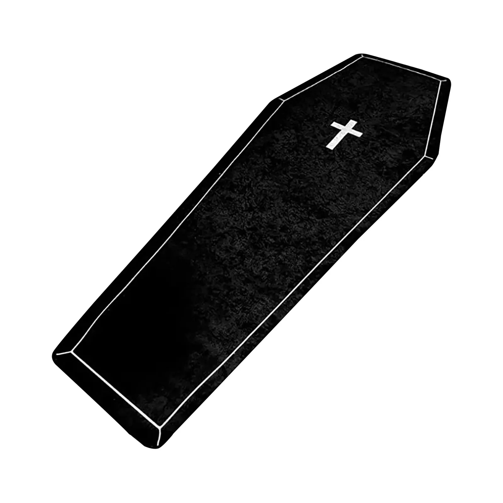Witch Style Carpets for Living Room Halloween Bedroom Decor Vampire Carpet Dark Gothic Coffin Door Mat Original Design Rug