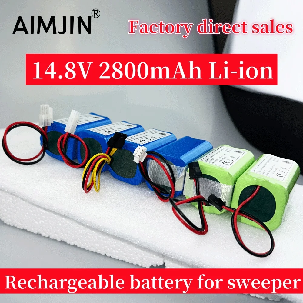 

2800mAh 14.8V Li-ion Battery For Rowenta Tefal Explorer Serie 20 40 60 Robot Vacuum Cleaner Battery