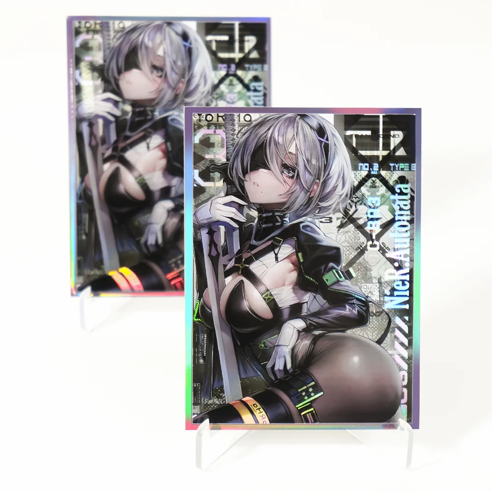 67x92mm Holographic Trading Card Sleeves Perfect for PTCG/MGT 60PCS Anime Card Sleeves ，Basketball Star Protector