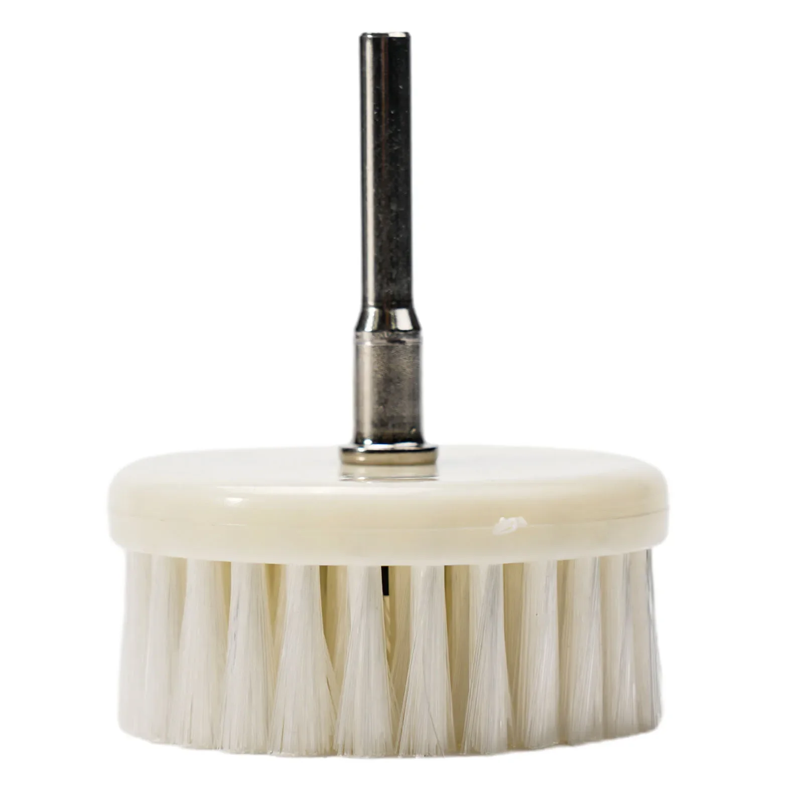 

High Quality Soft Drill Powered Brush Brush Head White + Metal 60mm Diameter Surface Cleaning Indoor Car Interior