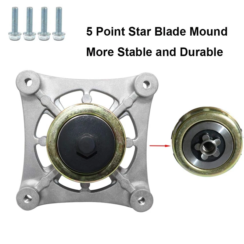 Spindle Assembly For Husqvarna Ayp Dixon Craftsman 285-585 - Foto 4