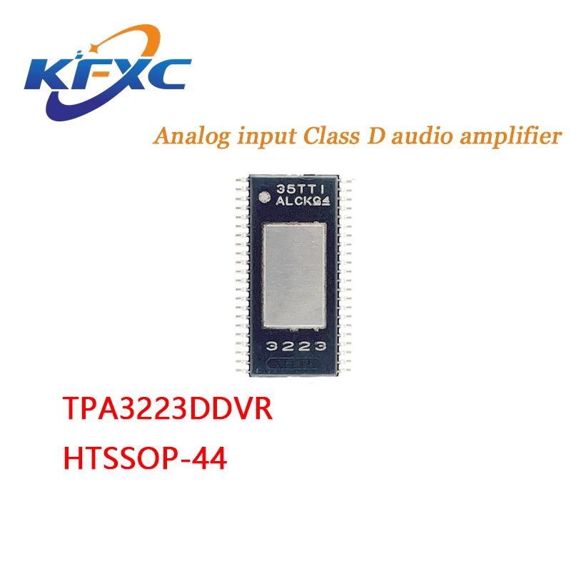 

New original authentic TPA3223DDVR analog input Class D audio amplifier HTSSOP-44