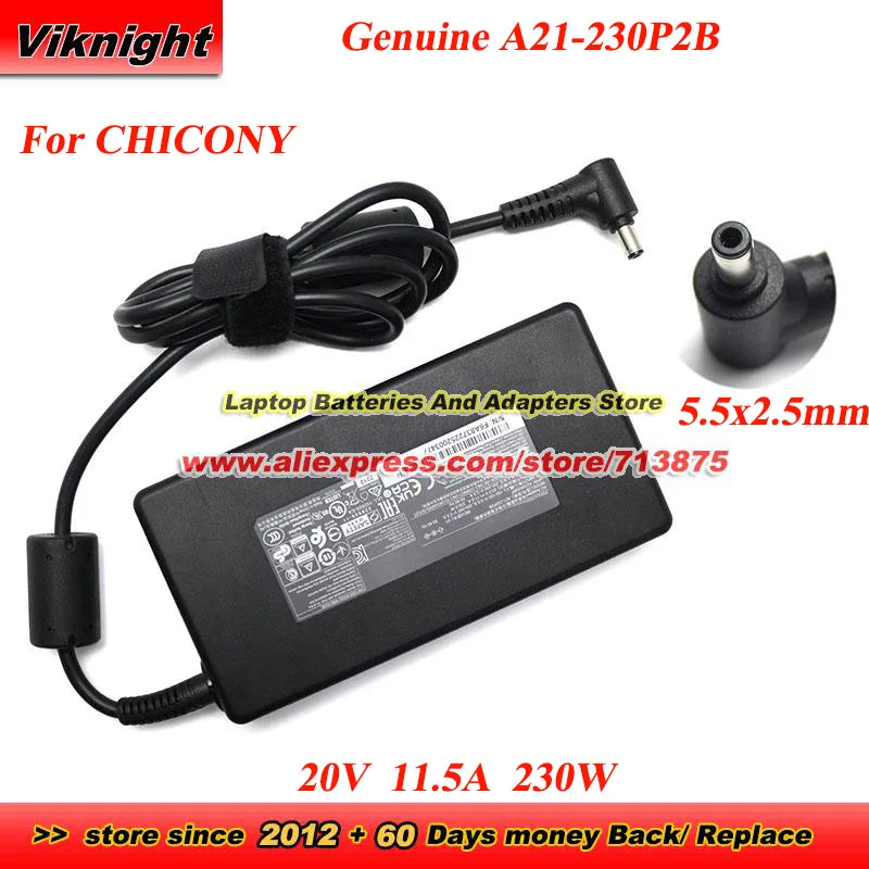  CHICONY A21-230P2B 20V 11.5A 230W AC 어댑터 A230A056..