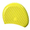 Swimming Cap Silicone Waterproof Solid Color Head Guards Ears 1