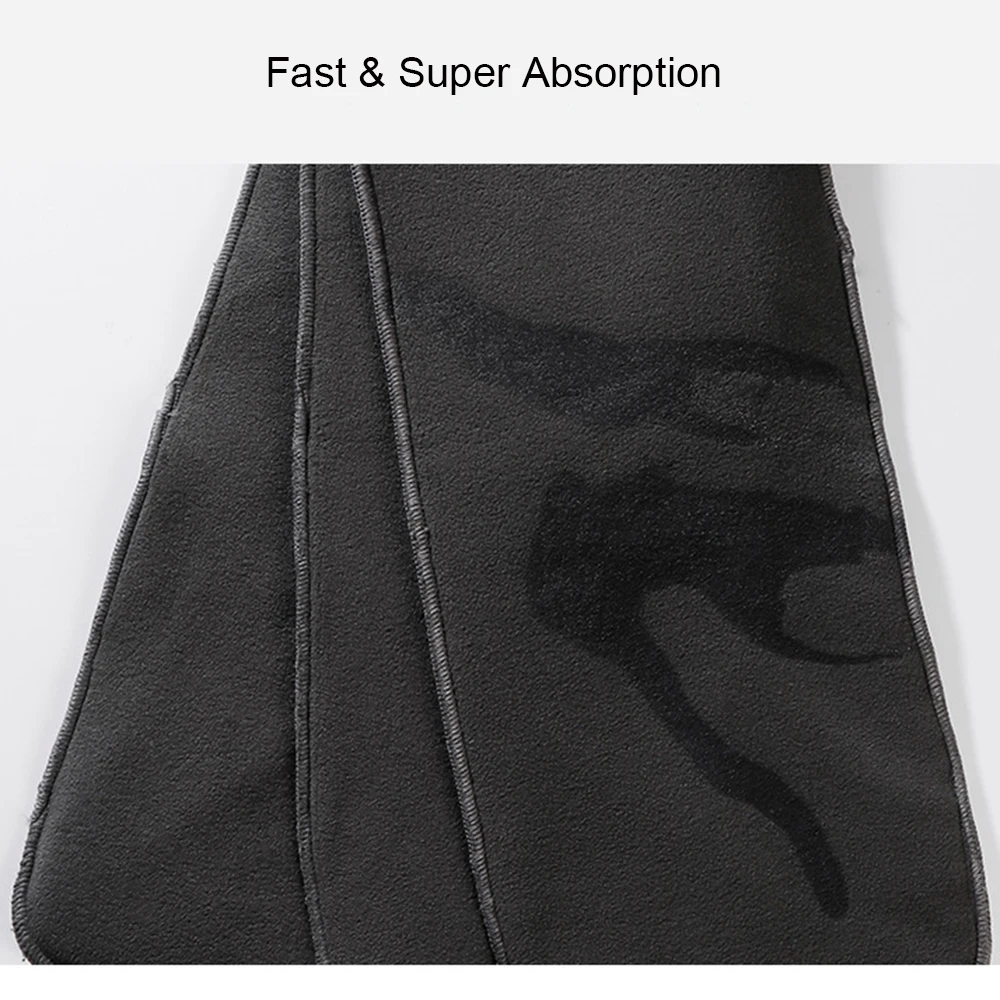 1PC Adult Diaper Insert 5-Layer Bamboo Charcoal High Absorption Washable Cloth Diapers Liner Reusable Nappies for Incontinent 5