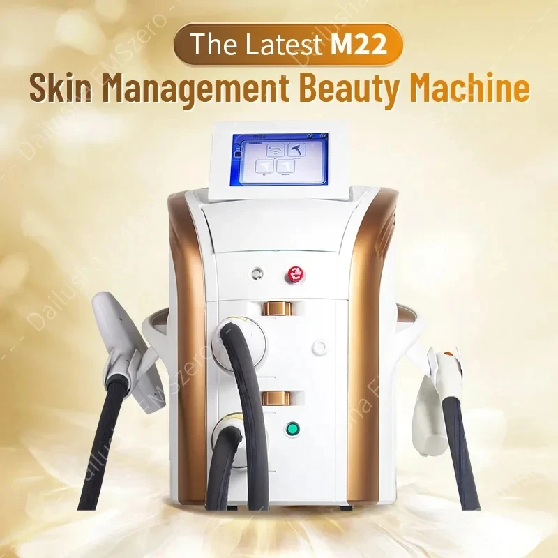 Latest Design M22 Multifunctional Beauty Machine IPL OPT Hair Removal Skin Whitening Acne VascularTherapy Device 4