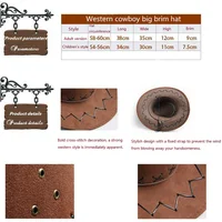 Bride Cowboy Hat Chapeau Cowgirl Hat Cowboy Accessories Cowboy Hat Woman NZM02 - Image 3