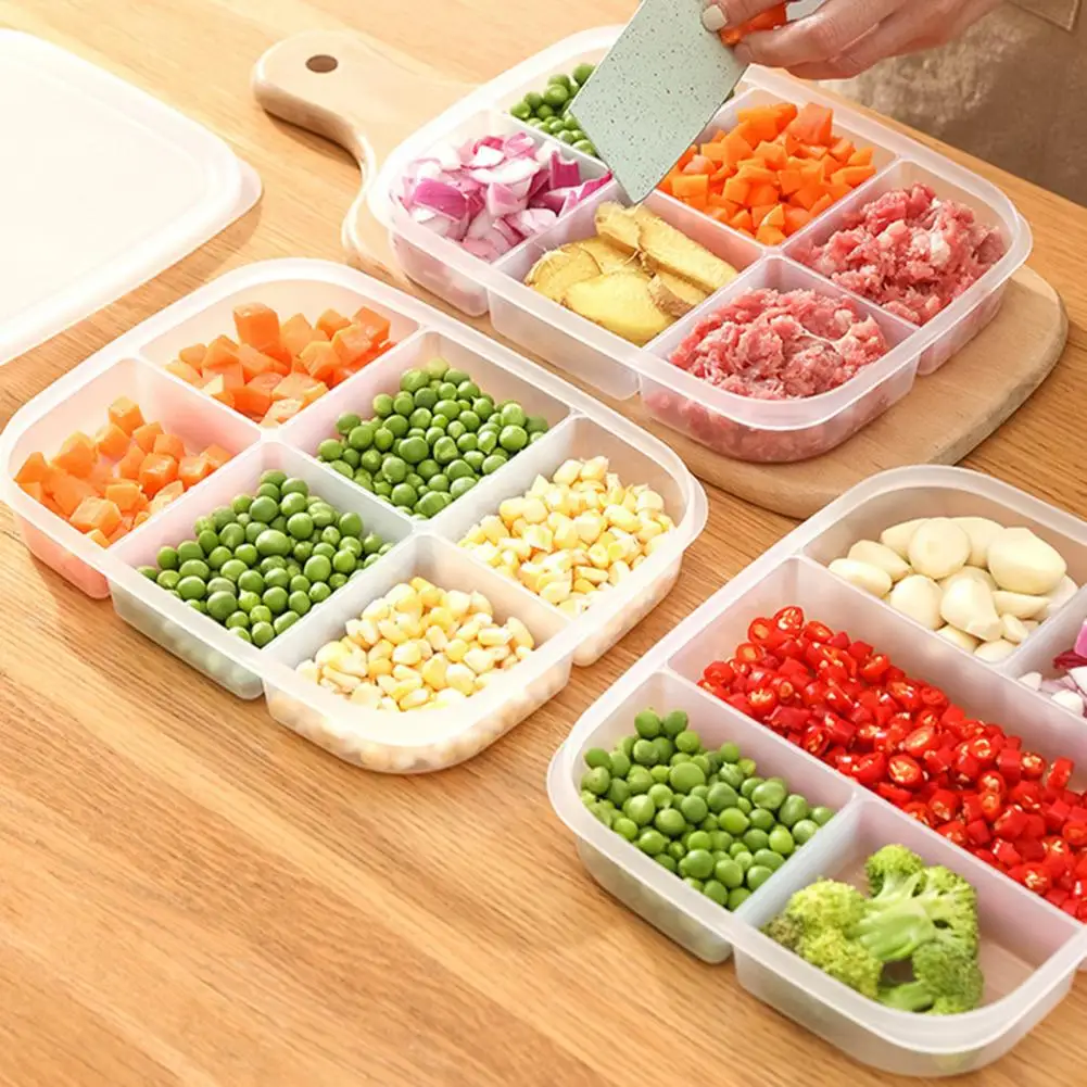 1 Set Practical Food Storage Freezer No Odor Fridge Food Container Large  Capacity Rice Food Fruit Storage Box Fresh-keeping - AliExpress