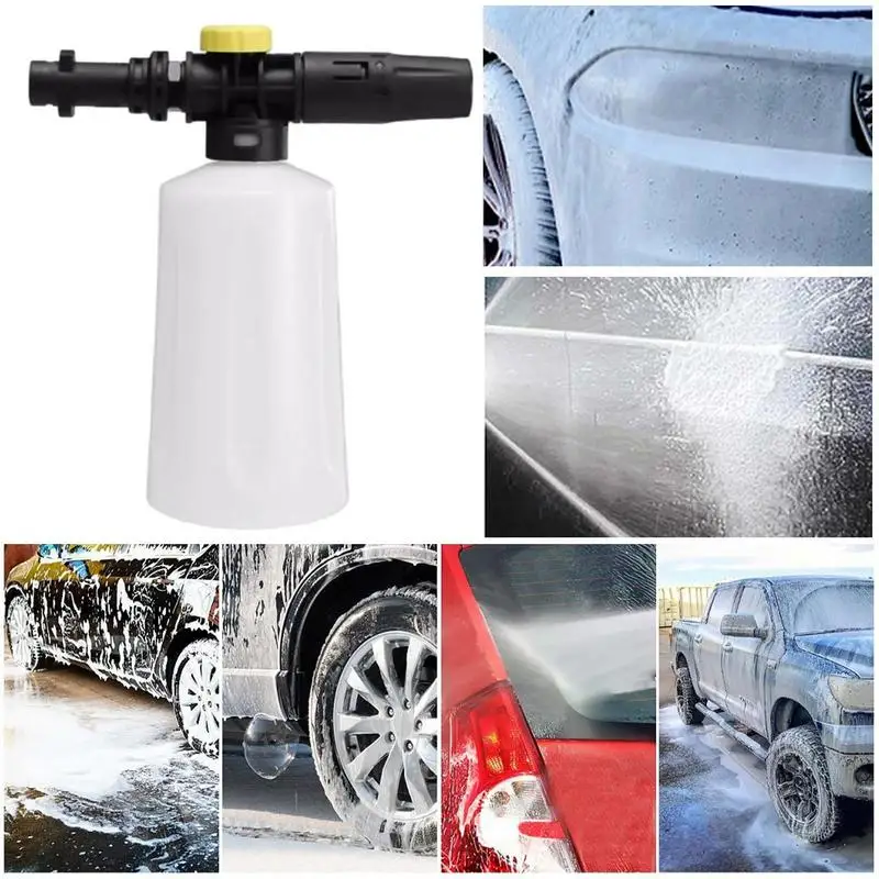 

Car Wash Foam Sprayer Hand Pump Foam Sprayer Garden Water Bottle Auto Spray Watering Cannon Snow Foam Car Wash Bottle For Home