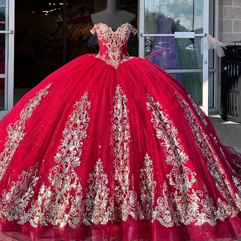 Luxurious Quinceanera Dresses 16th Birthday Quinceanera Dress Gold Applique | eBay Luxurious Quinceanera Dresses 16th Birthday Quinceanera Dress Gold Applique | eBay