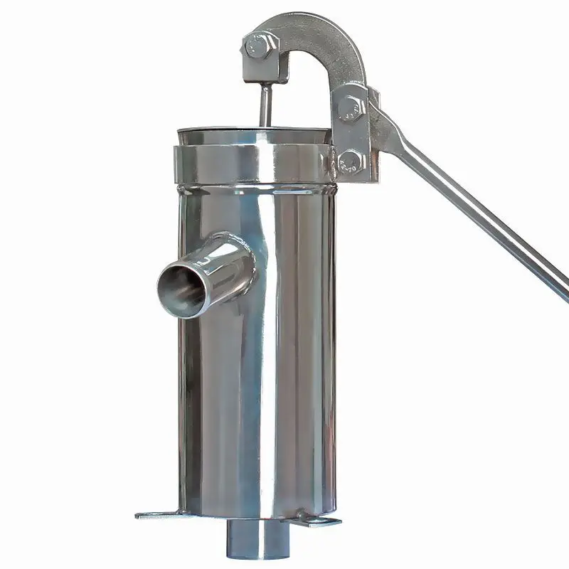 

Manual Pumping Unit Hand Press Water Well Pump Head Household Old-fashioned Water Absorber Pump Stainless Steel Pressure Well