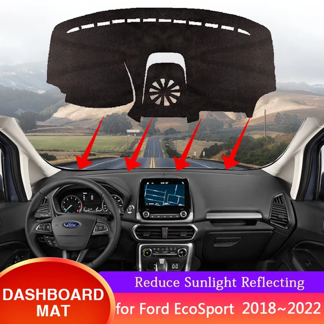 for Ford EcoSport BK ST-Line 2018 2019 2020 2021 2022 Car Dashboard Dash  Mat Cover Sunshade Anti-sun Carpet Auto Accessories - AliExpress