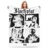 Super Warm Blanket Travel Duki Argentine Rapper Rockstar Music Bedding Throws Singer Flannel Bedspread Chair Sofa Bed Cover 1
