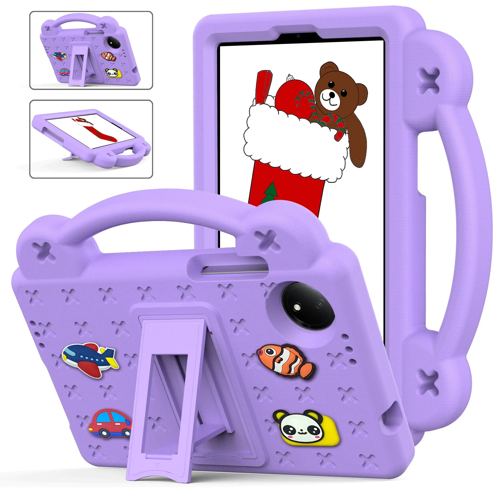 Kids EVA Stand DIY Case for Xiaomi Redmi Pad SE 8.7 Inch 2024 8.7" Tablet Cover for Redmi Pad SE 11 Inch 2023 Protective Shell 1