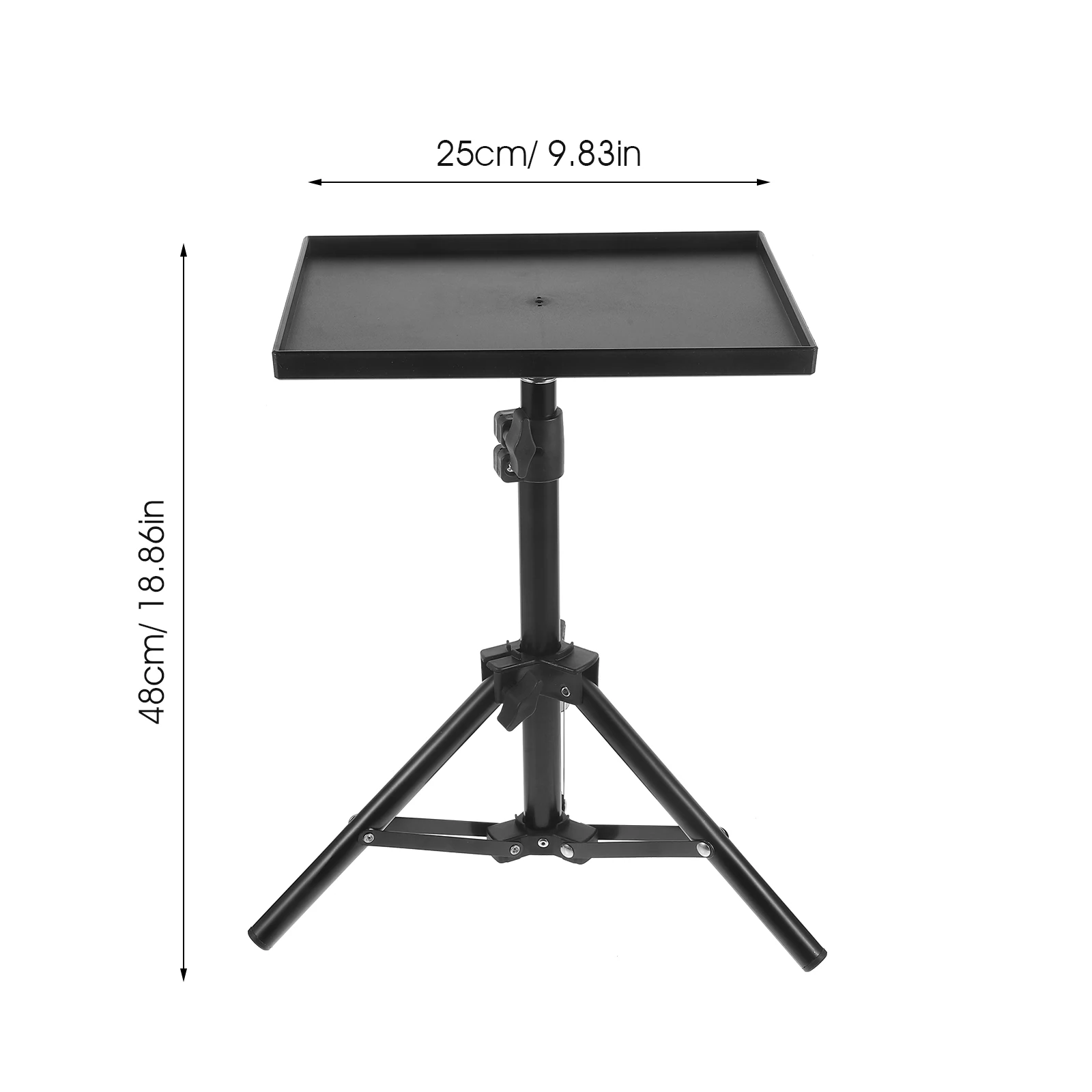 Projector Tray Stand Floor To Wall Desktop Shelf Laptop Stand Bedside Lift Telescopic Rod Live Tripod Laptop Tripod Stand