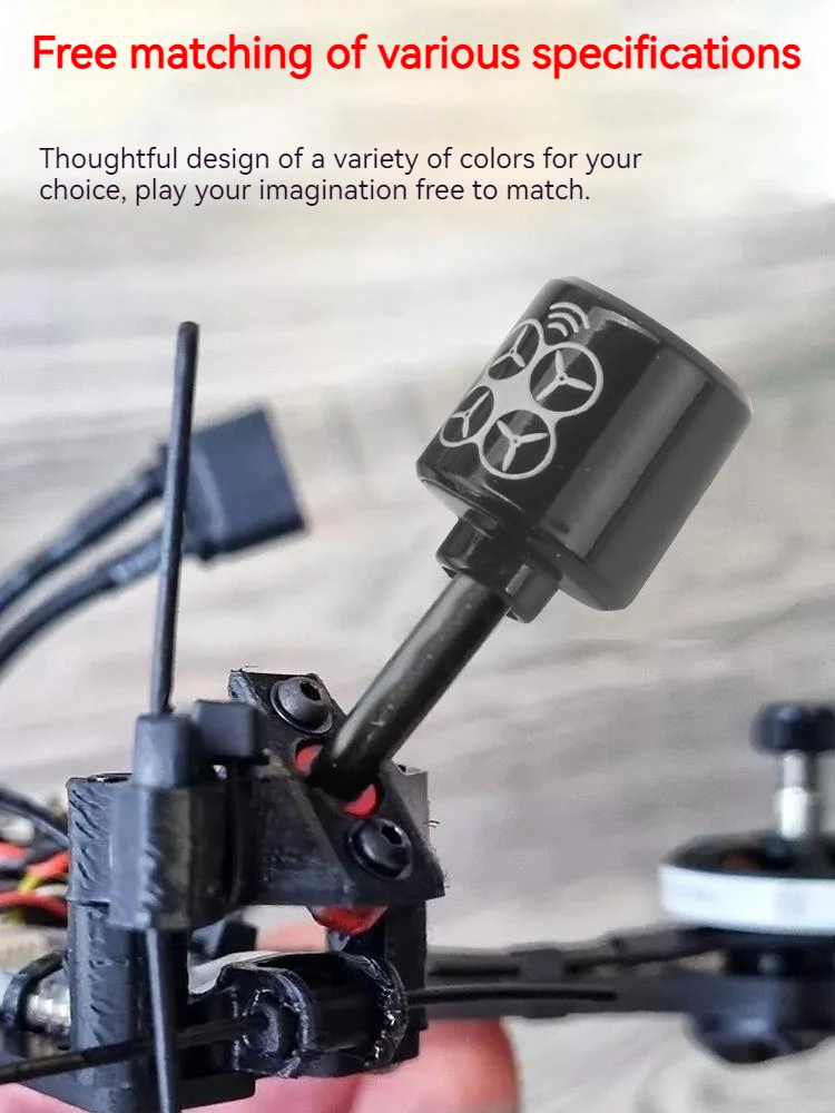 FPV MINI5 Lollipop Antenna 5.8G RHCP Image Transmission High Gain Antenna SMA/RP-SMA/MMCX/IPEX Drone Model Airplane Accessories