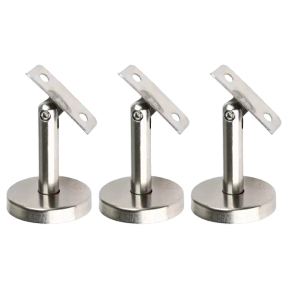 3 ชิ้น 60/80mmStair สนับสนุน Wall Handrail Bracket แบริ่งที่แข็งแกร่งราวบันไดสนับสนุน 304 สแตนเลสเครื่องมือฮาร์ดแวร์ 1