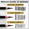 12pcs Marie's Charcoal Pencils,Extra Soft/Soft/Medium Art Graphite Pencils Set for Drawing,Sketching,Shading,forArtists,Adults 4