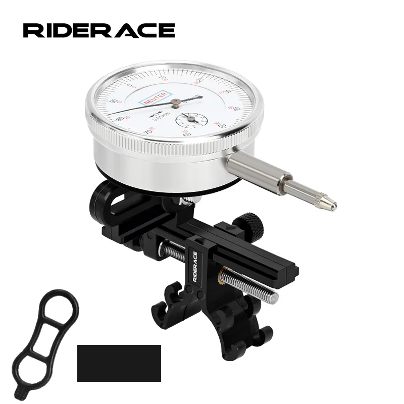 RIDERACE Bicycle Wheel Truing Stand With Dial Indicator Gauge Mini Rims