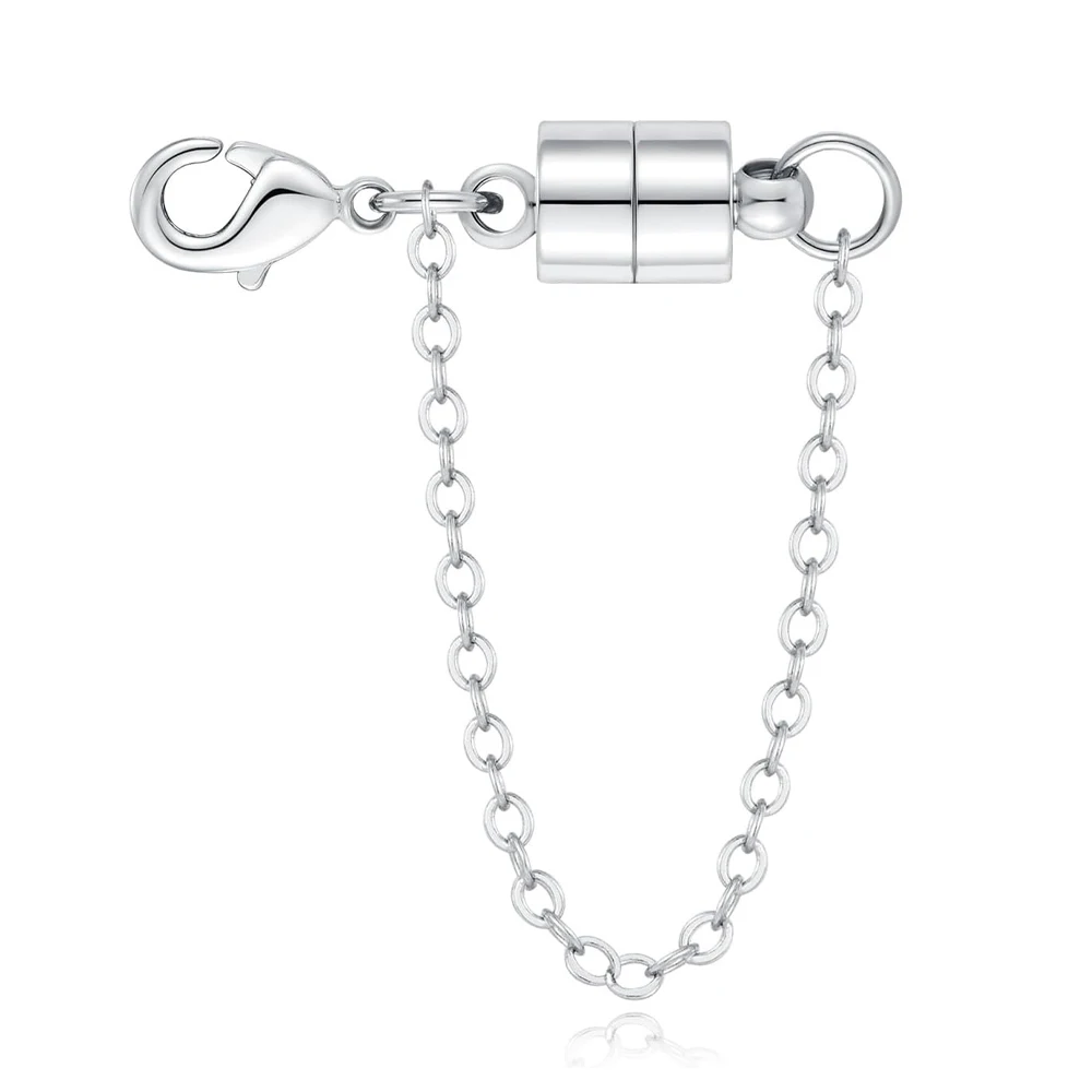 Set of 5 Elegant Rose Magnetic Clasp Pendants