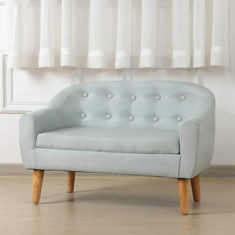 Mini Linen Fabric Sofa Couch for Kids
