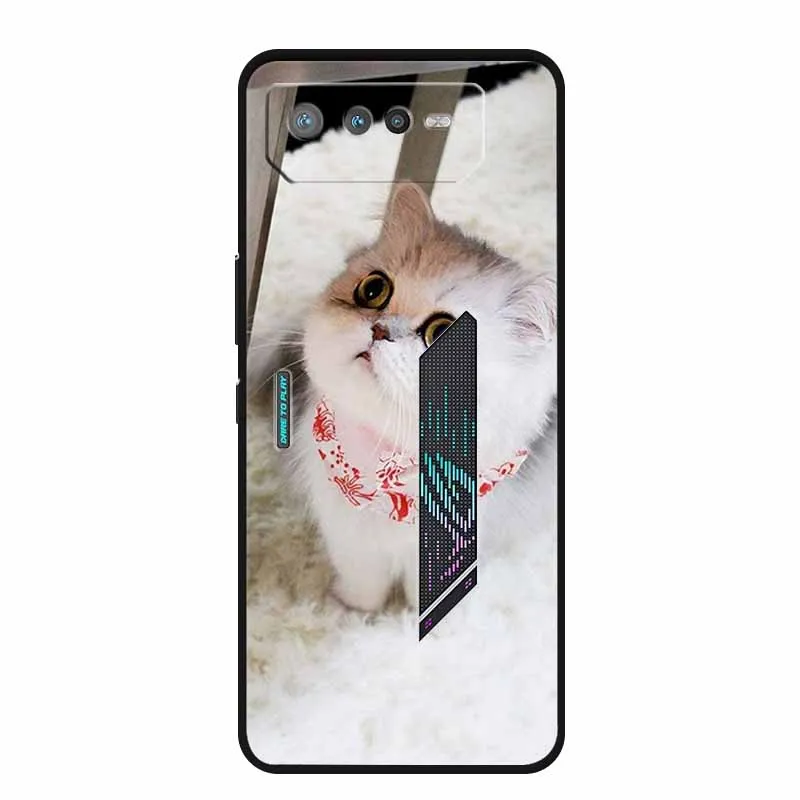 Fashion Soft TPU Silicone Back Case for Asus ROG Phone - Trendy Protective Phone Cover Bumper